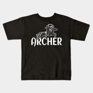 Archer Rider Archery Kids T-Shirt